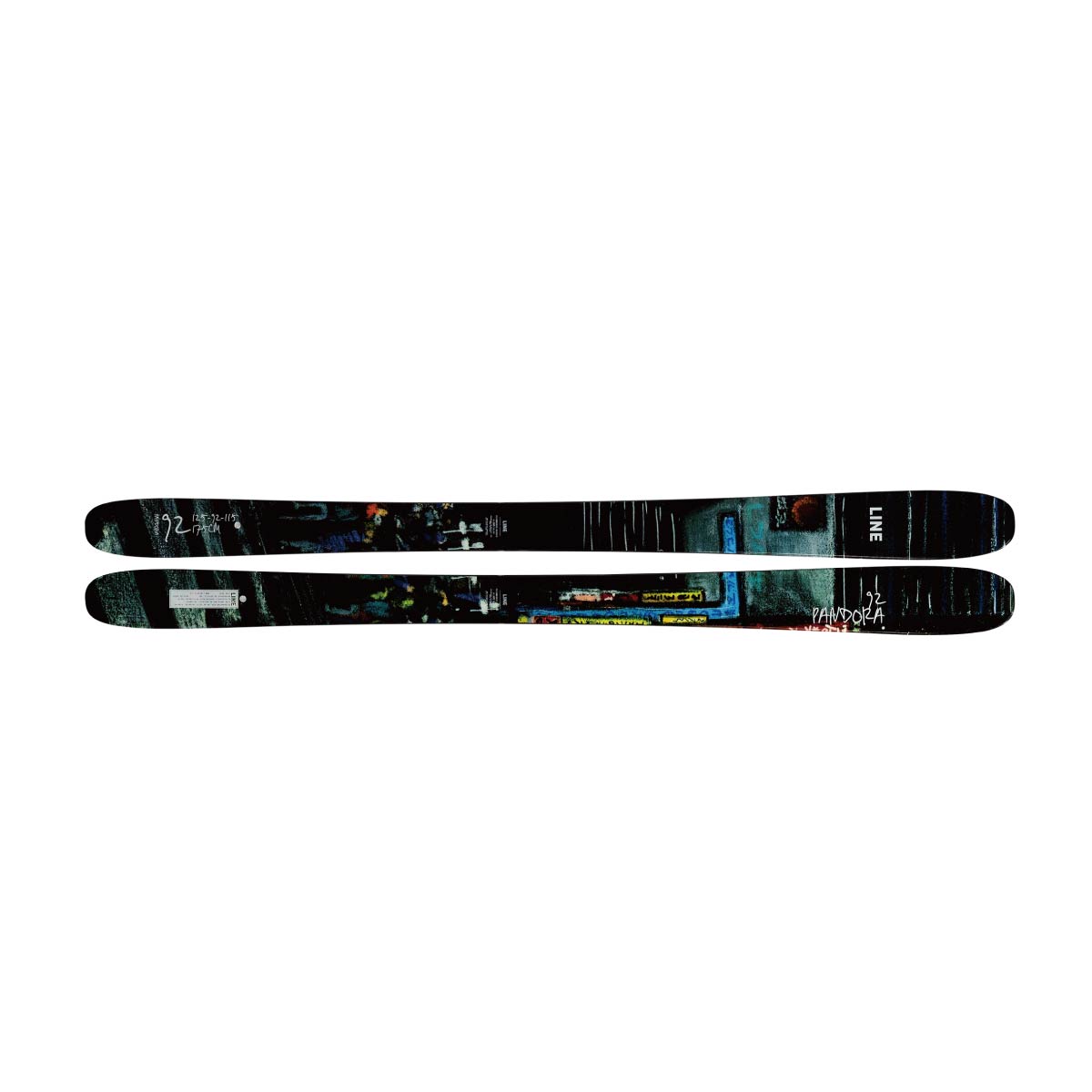 スキー専門店 タナベスポーツのLINE ライン スキー板 メンズ レディース＜2027＞PANDORA 92 / LN26176500 + ＜27＞ATTACK 14 GW ビンディング セット 取付無料【グリップウォーク対応】｜アングル3