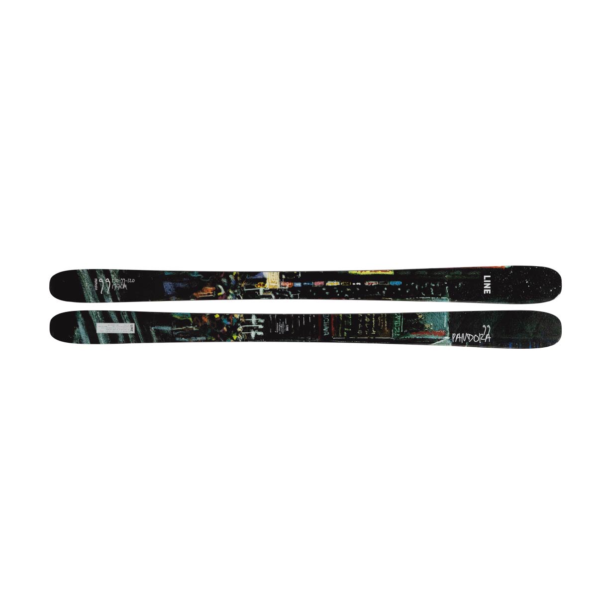 スキー専門店 タナベスポーツのLINE ライン スキー板 メンズ レディース＜2027＞PANDORA 99 / LN26176400 + ＜27＞SQUIRE 11 ビンディング セット 取付無料｜アングル3