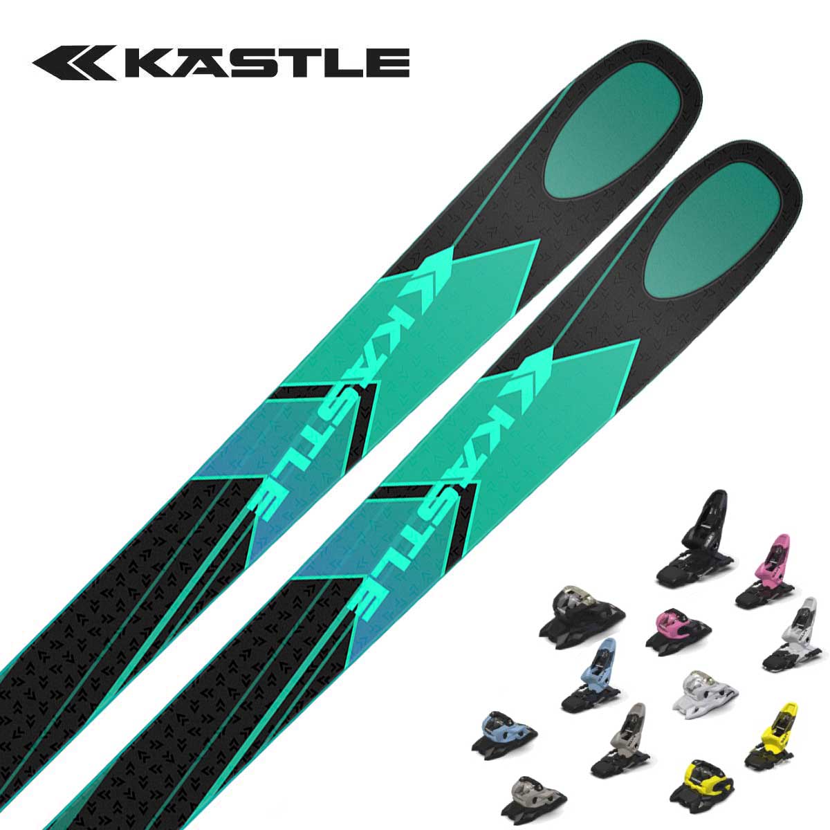 KASTLE ケスレ スキー板 メンズ レディース＜2027＞TRANSCEND 104 / [ATRA10426] + ＜27＞SQUIRE 11 ビンディング セット 取付無料