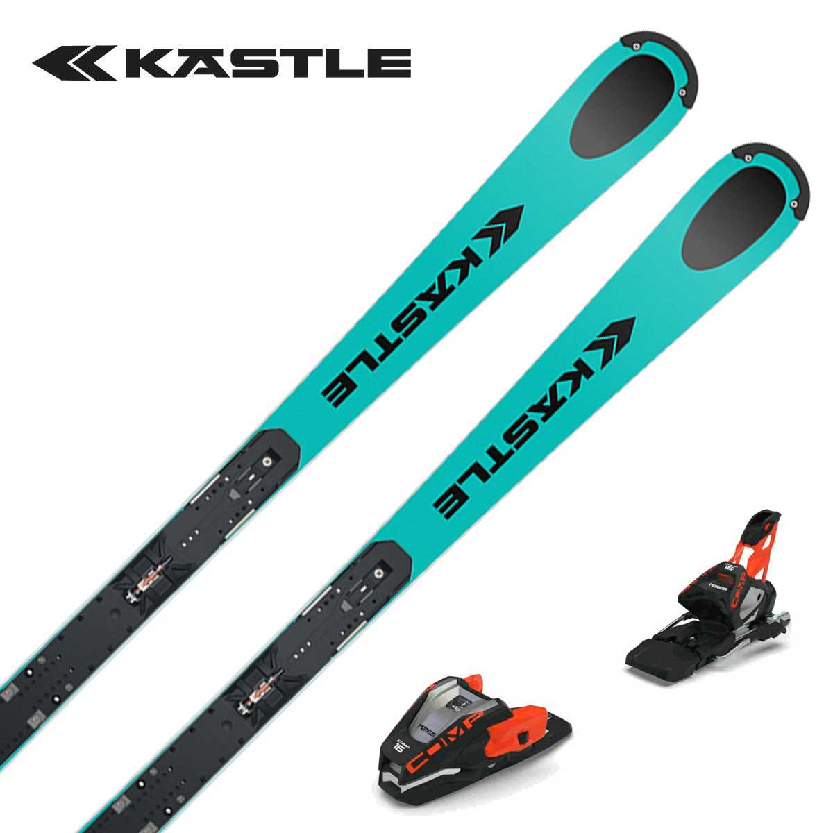 KASTLE ケスレ スキー板 ジュニア＜2027＞RX12 SL FACTORY FIS soft /  + Plate 14mm + ＜27＞COMP 16 ビンディング セット 取付無料