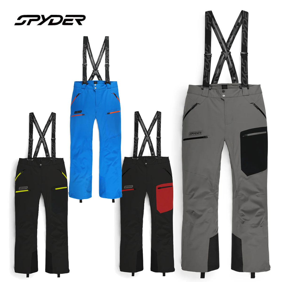 メーカー希望小売価格はメーカーカタログに基づいて掲載しています SPYDER スパイダー スキーウェア パンツ ■38SA125312PROPULSION PANTSプロパルジョンパンツ素材・3038-100% RECYCLED POLYESTERBLK1, Black・EXO SHIELD 30K 100% Recycled Polyester 4-Way Stretch Plain Weave with 30K/20K Laminate and DWRBLK4, Black・EXO SHIELD 30K 100% Recycled Polyester 4-Way Stretch Plain Weave with 30K/20K Laminate and DWR・PrimaLoft(R) Black ECO Insulation (40g)・Components are produced without PFAS chemicals・All seams sealed・Removable, adjustable suspenders with silicon gripper elastic・YKK(R) AquaGuard(R) hand pocket zippers・YKK(R) AquaGuard(R) thigh pocket zippers・YKK(R) AquaGuard(R) back pocket zipper・Thigh ventilation system with YKK(R) zippers・Adjustable stretch waist construction and belt loopsCBT, Cobalt・EXO SHIELD 30K 100% Recycled Polyester 4-Way Stretch Plain Weave with 30K/20K Laminate and DWR・PrimaLoft(R) Black ECO Insulation (40g)・Components are produced without PFAS chemicals・All seams sealed・Removable, adjustable suspenders with silicon gripper elastic・YKK(R) AquaGuard(R) hand pocket zippers・YKK(R) AquaGuard(R) thigh pocket zippers・YKK(R) AquaGuard(R) back pocket zipper・Thigh ventilation system with YKK(R) zippers・Adjustable stretch waist construction and belt loops・Articulated knee construction・Reinforced scuff guard around the bottom hem・Inner snow gaiters with gripper elastic・Inseam Length Size M: 32'・Fit: FittedSTM, Storm・EXO SHIELD 30K 100% Recycled Polyester 4-Way Stretch Plain Weave with 30K/20K Laminate and DWR・PrimaLoft(R) Black ECO Insulation (40g)・Components are produced without PFAS chemicals・All seams sealed・Removable, adjustable suspenders with silicon gripper elastic・YKK(R) AquaGuard(R) hand pocket zippers・YKK(R) AquaGuard(R) thigh pocket zippers・YKK(R) AquaGuard(R) back pocket zipper・Thigh ventilation system with YKK(R) zippers・Adjustable stretch waist construction and belt loops・Articulated knee construction・Reinforced scuff guard around the bottom hem・Inner snow gaiters with gripper elastic・Inseam Length Size M: 32'・Fit: FittedCOLORBLK1BLK4CBTSTMSIZES・M・L・XL・XXL・XXXL※メーカー企画書の情報で商品登録を行っております。予告なしに商品名と仕様変更される場合がございます。