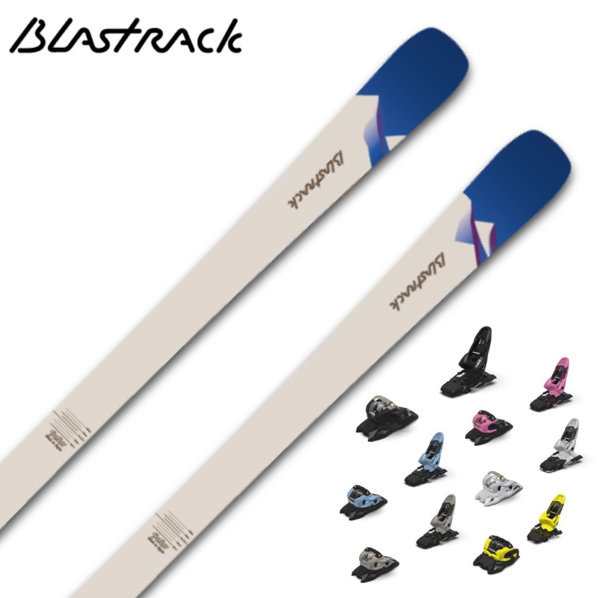 BLASTRACK ブラストラック スキー板■ELIXIR/E エリキサー/イー■165cm R：( 15.4 m)サイドカット：( 125/80.5/110 mm)■171cm R：( 16.7 m)サイドカット：( 125/80.5/110 mm)■177cm R：( 18.0 m)サイドカット：( 125/80.5/110 mm)構造：サンドウィッチ構成材：ウッドコア 特殊FRP滑走面：シンタードベース グラファイトクロスストラクチャー＆セラミックディスクフィニッシュエッジ：シームレス スチール鋼WEIGHT(1/2pair)1,740g(171cm)Made in Japanシリーズ最速モデル「ELIXIR - E」が誕生して初のモデルチェンジになります。初代の高速域での安定性・走破性を受け継ぎ、コブ斜面、不整地を含めた幅広いシチュエーションに対応する操作性をグレードアップさせました。初代より受け継ぐ「Contact-Control」機能とターン中のスキーのしなりに合わせたテールのラウンドによって、より自然でスムーズなターン性能は健在です。特に午後の急斜面や春の荒れたバーンではBLASTRACKの全モデル内で群を抜いた走破性を発揮します。ハイスピードカービングからゲレンデ内のパウダー、春雪までオールシーズン楽しめます。 ※メーカー企画書の情報で商品登録を行っております。予告なしに商品名と仕様変更される場合がございます。