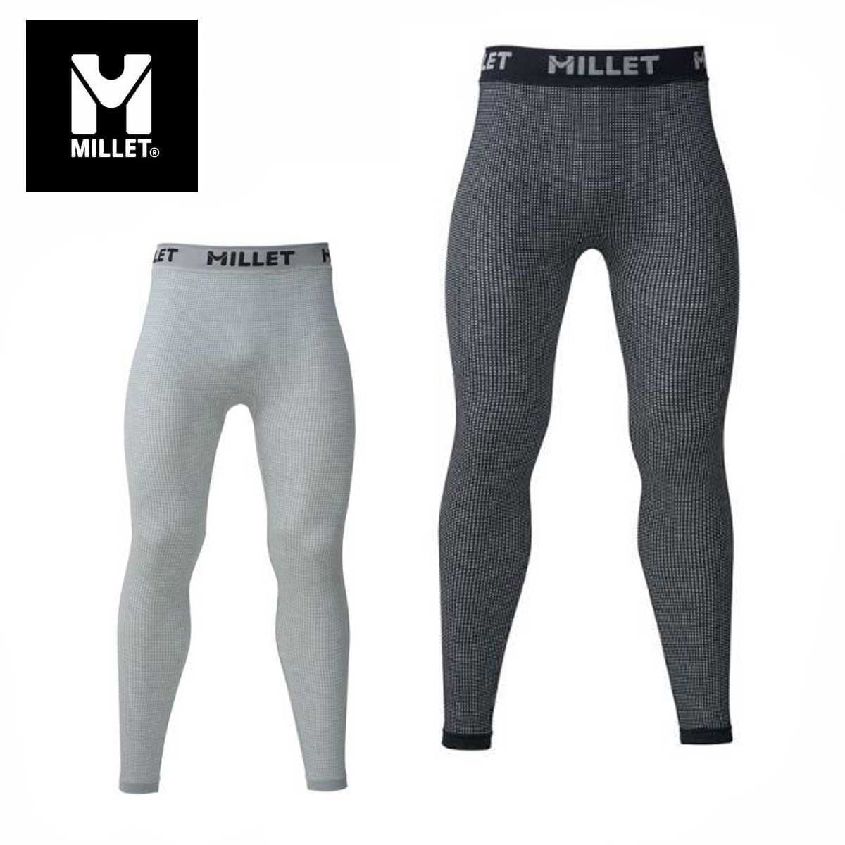 ミレー MILLET インナー メンズ ＜2026＞MIV01976 / WAFFLE WOOL TIGHTS M / ワッフル ウール タイツ メンズ
