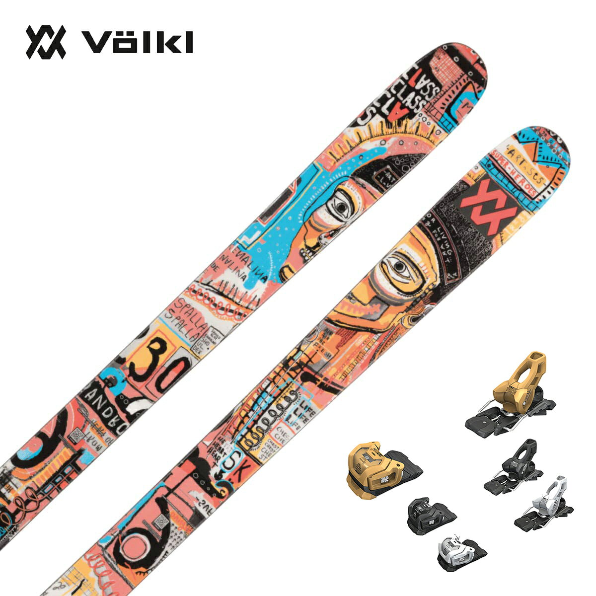 VOLKL フォルクル スキー板 メンズ レディース＜2027＞REVOLT 104 / リボルト104 [V2610154] + ＜27＞ATTACK LYT 11 GW ビンディング セット 取付無料【グリップウォーク対応】