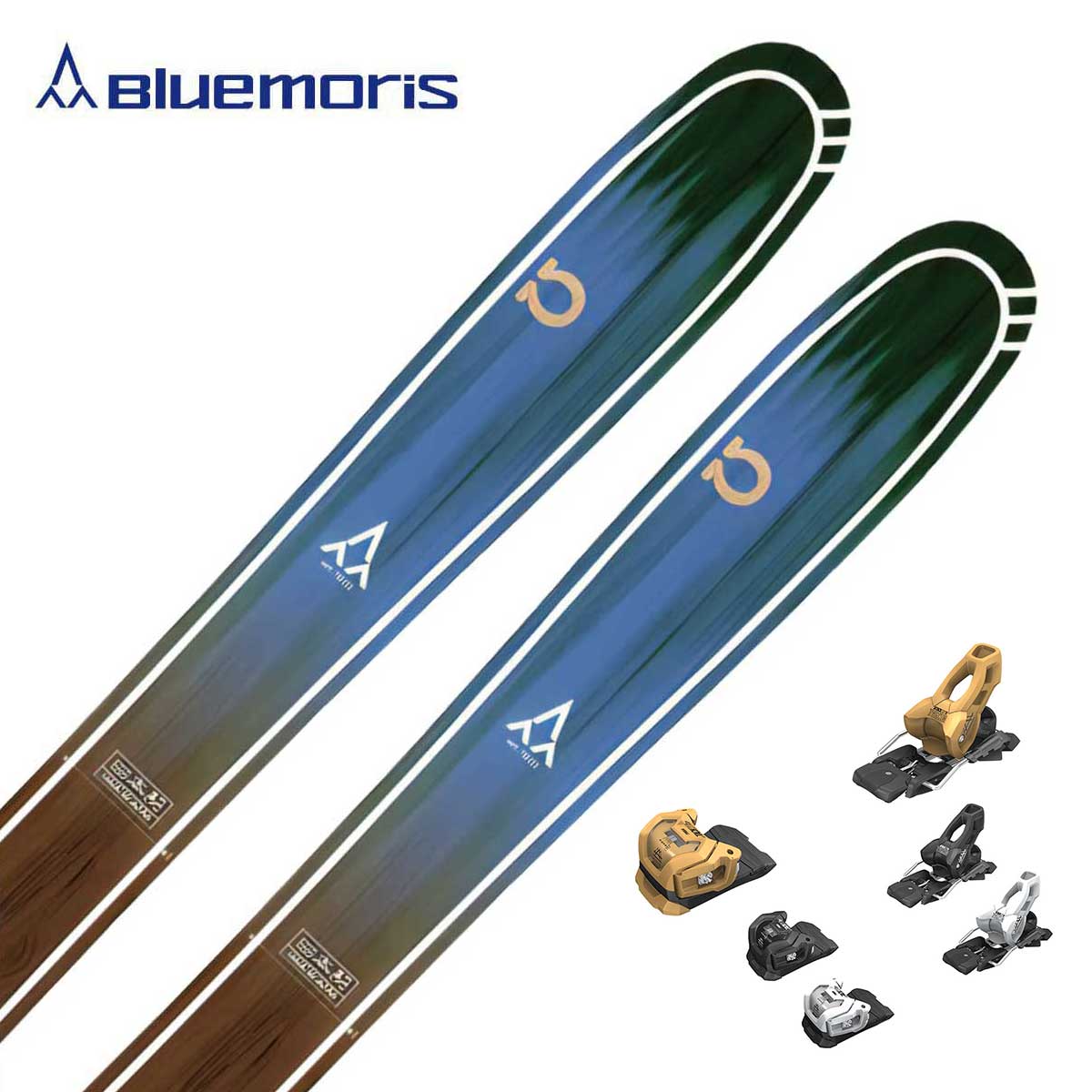 Bluemoris ブルーモリス スキー板■Ω　オメガ■141cm R：( 8.6 m)サイドカット：( 155/126/145 mm)Plate/Binding・- / -Type・FREERIDETechnology・Power Cell Core / TS Layertec / Sintered Sole / Zero Camber / Tip Rocker / Powder PocketWeight（1/2per:g）・141 - 1,830※メーカー企画書の情報で商品登録を行っております。予告なしに商品名と仕様変更される場合がございます。