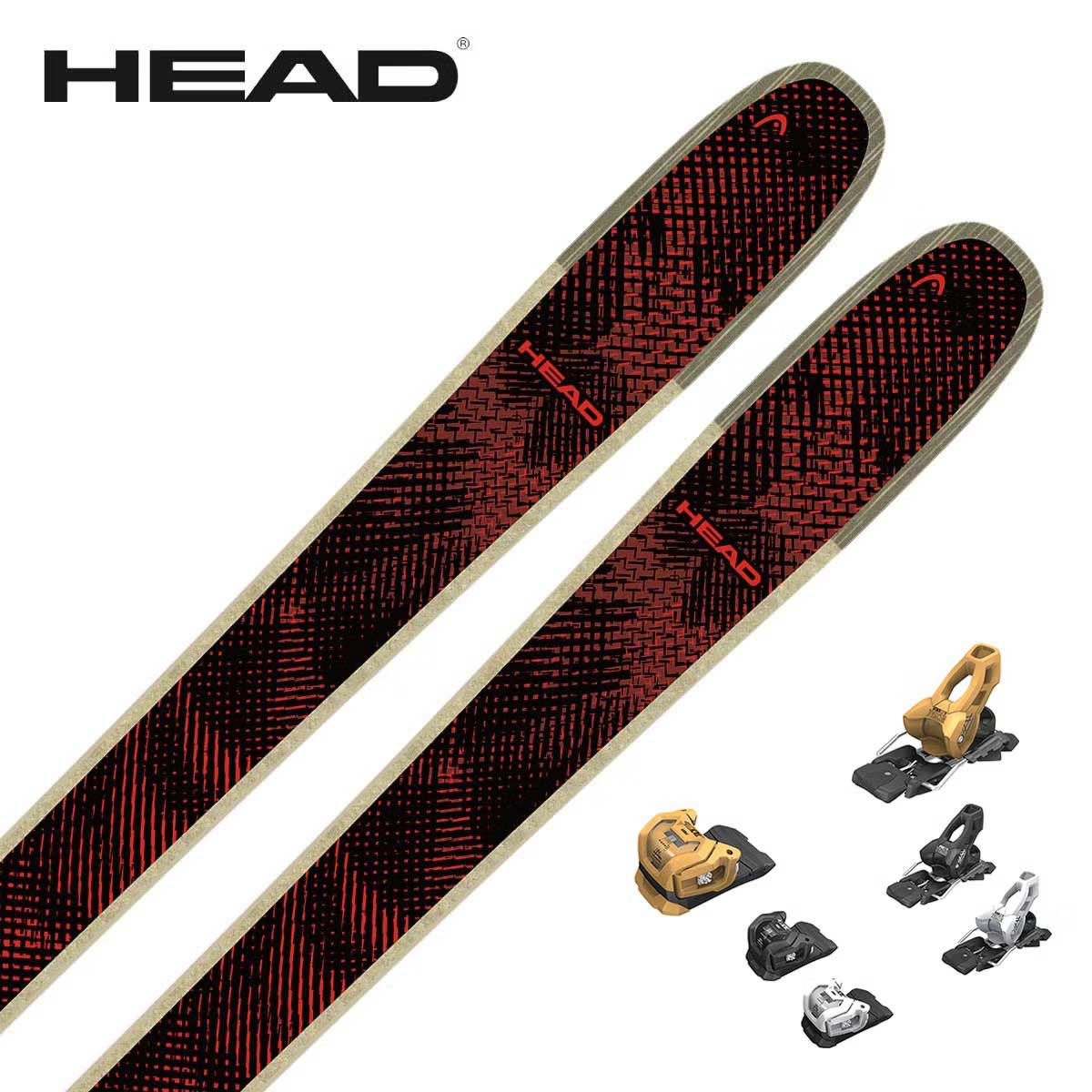 HEAD ヘッド スキー板 メンズ レディース＜2027＞KORE 100 Ti / [315436] + ＜27＞ATTACK LYT 11 GW ビンディング セット 取付無料【グリップウォーク対応】