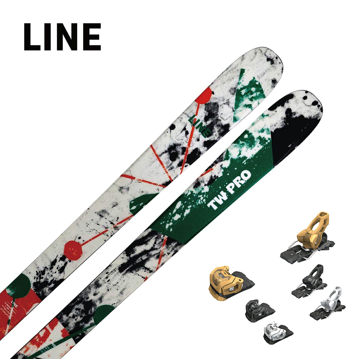 LINE ライン スキー板 メンズ レディース＜2027＞TOM WALLISCH PRO / LN26177600 + ＜27＞ATTACK LYT 11 GW ビンディング セット 取付無料【グリップウォーク対応】