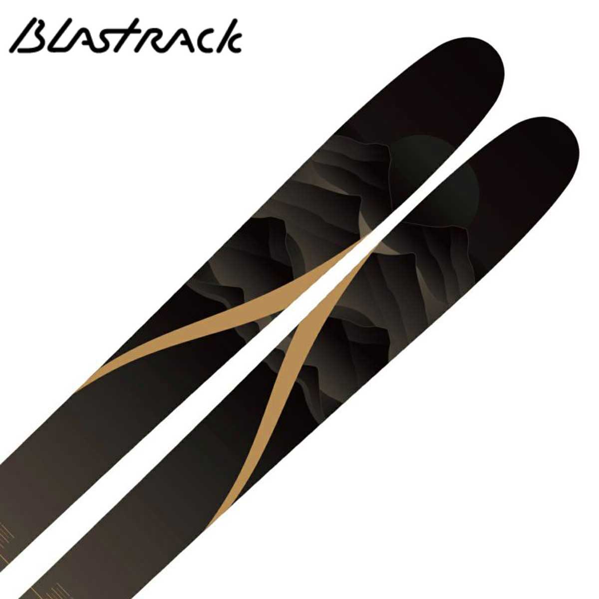 メーカー希望小売価格はメーカーカタログに基づいて掲載していますBLASTRACK ブラストラック スキー板■11100233MASSIVE106 / マッシヴ106■165cm R：( 16.7 m)サイドカット：( 134/106/122 mm)■178cm R：( 20.5 m)サイドカット：( 134/106/122 mm)■185cm R：( 22.7 m)サイドカット：( 134/106/122 mm)テキスト・構造 / シェルトップ・構成材 / 軽量ウッドコア　特殊F.R.P・滑走面 / シンタードベース　グラファイト　クロスストラクチャー＆セラミックディスクフィニッシュ・エッジ / シームレス　スチール鋼・Weight (1/2pair)1,800g (178cm)パウダーシーンにおいて、その扱いやすさに定評のある「MASSIVE116」のウエストをさらに絞り、106mmに設定した「MASSIVE106」。MASSIVE106誕生から初のフルモデルチェンジとなります。スキーのフレックスバランスを一から見直し、特にノーズ側の剛性をUPさせました。また、構成材の変更を合わせて行い、荒れたバーンや硬い雪質での安定性、走破性も高くなりました。センター幅106mmのスキーはパウダーでの浮力と、機敏なターン性能で日本のツリーランにおいて、楽にスキーの向きを変えることができ、ゲレンデではスピードと切れのあるターンが楽しめます。ややしっかりめのフレックスとシャープなアウトラインは、ディープなパウダーから長めのハイクアップ、ゲレンデでの安定したターンやパークまで、欲張り過ぎなスキーヤーにおすすめのモデルです。原産国日本製 ※メーカー企画書の情報で商品登録を行っております。予告なしに商品名と仕様変更される場合がございます。
