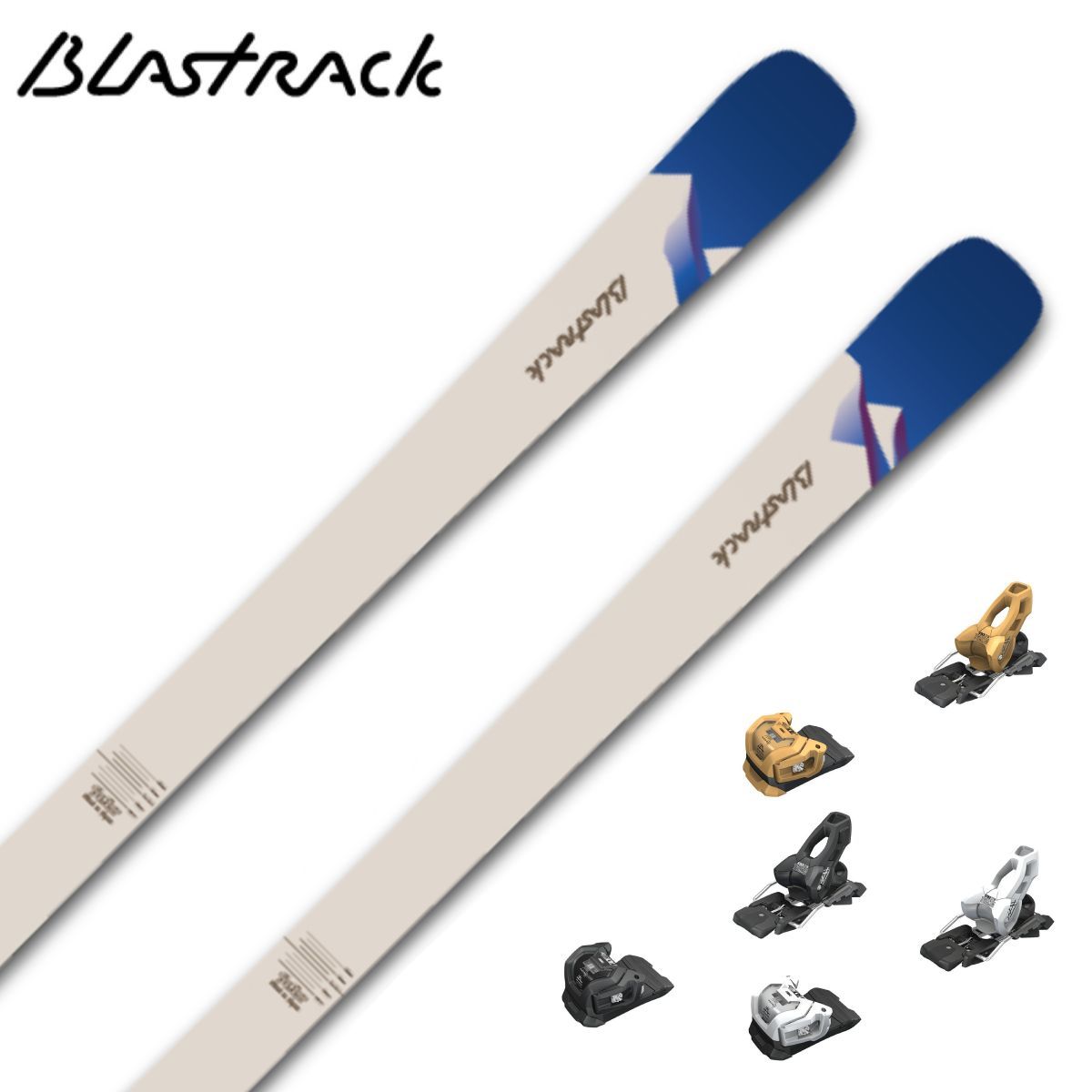 BLASTRACK ブラストラック スキー板■ELIXIR/E エリキサー/イー■165cm R：( 15.4 m)サイドカット：( 125/80.5/110 mm)■171cm R：( 16.7 m)サイドカット：( 125/80.5/110 mm)■177cm R：( 18.0 m)サイドカット：( 125/80.5/110 mm)構造：サンドウィッチ構成材：ウッドコア 特殊FRP滑走面：シンタードベース グラファイトクロスストラクチャー＆セラミックディスクフィニッシュエッジ：シームレス スチール鋼WEIGHT(1/2pair)1,740g(171cm)Made in Japanシリーズ最速モデル「ELIXIR - E」が誕生して初のモデルチェンジになります。初代の高速域での安定性・走破性を受け継ぎ、コブ斜面、不整地を含めた幅広いシチュエーションに対応する操作性をグレードアップさせました。初代より受け継ぐ「Contact-Control」機能とターン中のスキーのしなりに合わせたテールのラウンドによって、より自然でスムーズなターン性能は健在です。特に午後の急斜面や春の荒れたバーンではBLASTRACKの全モデル内で群を抜いた走破性を発揮します。ハイスピードカービングからゲレンデ内のパウダー、春雪までオールシーズン楽しめます。 ※メーカー企画書の情報で商品登録を行っております。予告なしに商品名と仕様変更される場合がございます。