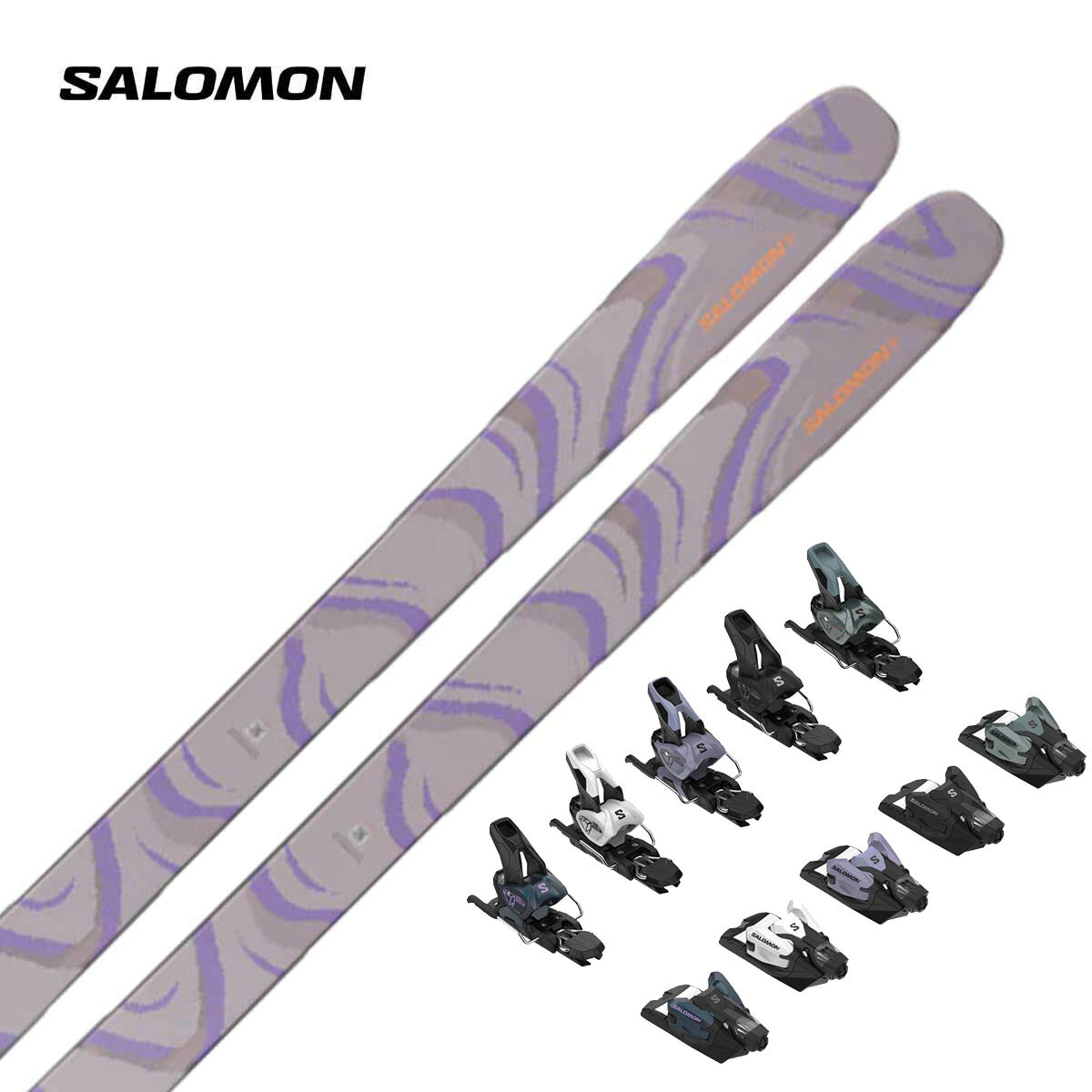 SALOMON サロモン スキー板 メンズ レディース＜2026＞QST 106 NIRVANA [L47825900] + ＜27＞SALOMON STRIVE 12 GW ビンディング セット 取付無料【グリップウォーク】