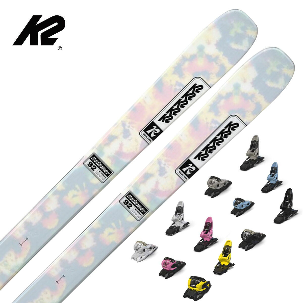 K2 ケーツー スキー板 レディース 2025 RECKONER 92 W / [KS240140] + ＜27＞SQUIRE 11 ビンディング セット 取付無料