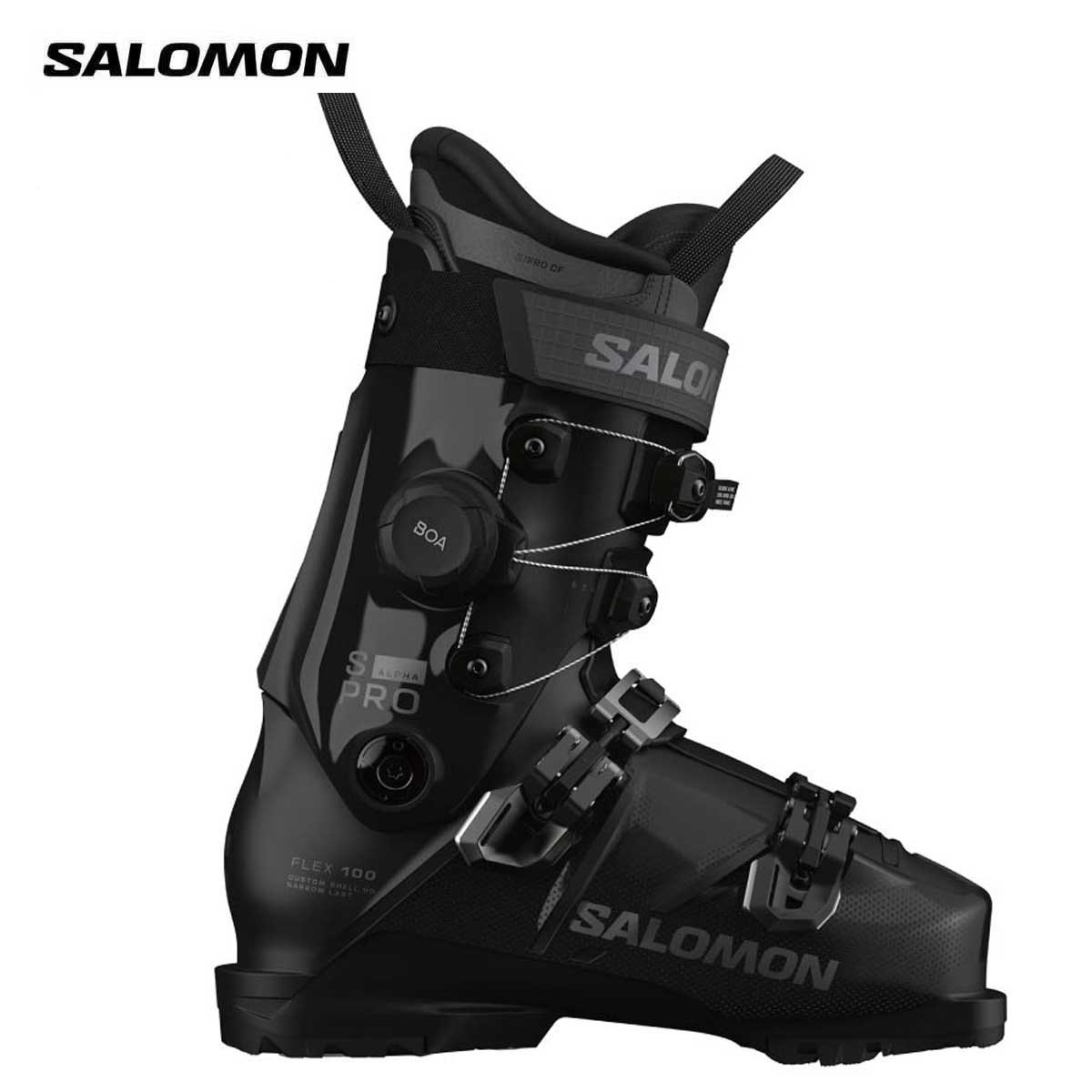 SALOMON サロモン スキーブーツ メンズ レディース ＜2027＞S/PRO ALPHA C BOA 100 / S/PRO アルファ C ボア 100 / L49298200【グリップウォーク】【boa搭載】