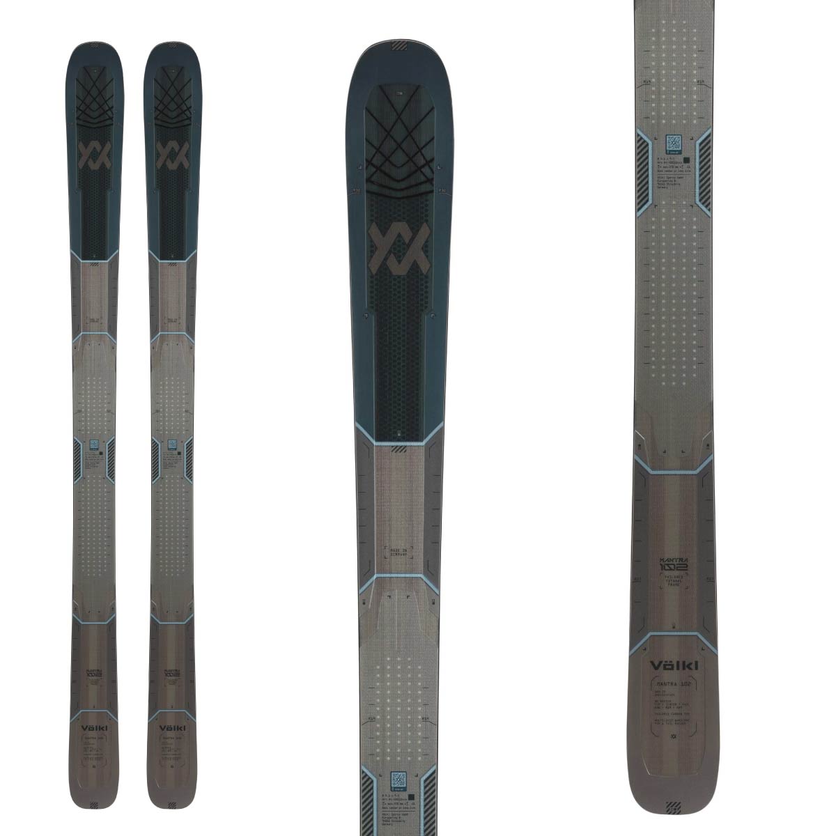 VOLKL フォルクル スキー板 メンズ レディース＜2026＞MANTRA 102 [V2510111.000] ...