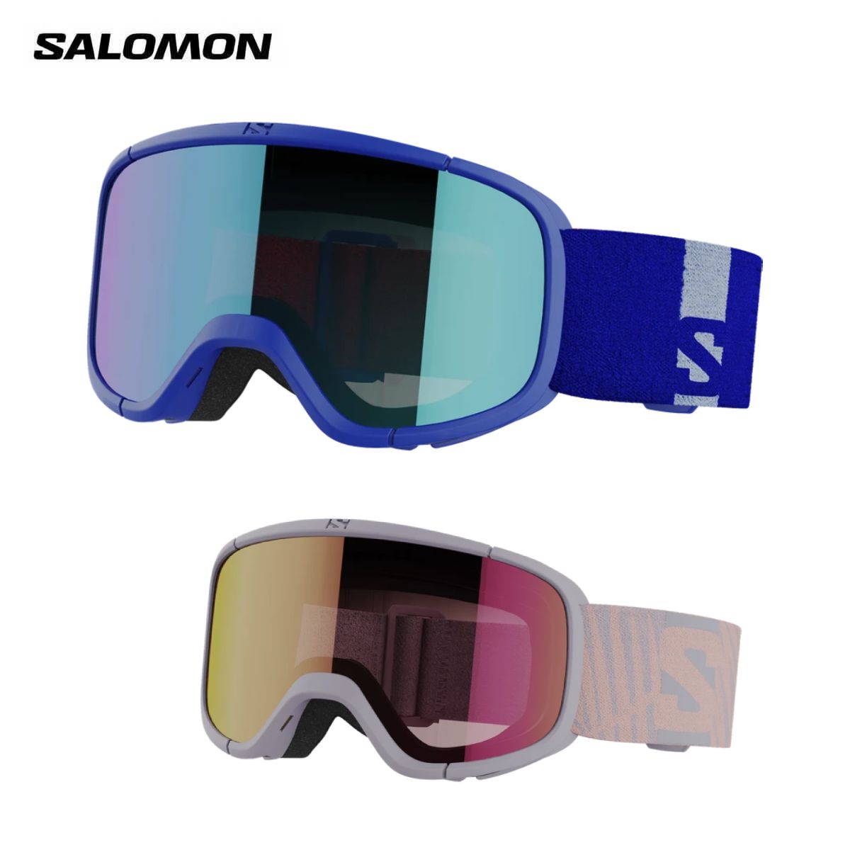 サロモン SALOMON スキーゴーグル■LUMI ML / L47253800 / L47253700カラー / 品番 / レンズ・Race Blue / L47253700 / MID BLUE　コーティング：マルチレイヤー　フィルタの色：Grey　天候条件：ユニバーサル - Cat.2　CAT：S2　VLT：0.27・Evening Haze / L47253800 / RUBY　コーティング：マルチレイヤー　フィルタの色：Pink　天候条件：ユニバーサル - Cat.2　CAT：S2　VLT：0.38特長・お子様に最適なフィット感と快適さ・目の疲れとまぶしさを軽減・耐久性・レンズ保護：100% UV カット・視野：ワイドビジョン・フィット：ユースフィット - M、ダブルレイヤーフェースフォーム、Over The Glass 対応・くもり防止：Airflow システム・ストラップ調整：シリコン付きストラップ、デュアルスライドバックル調整・レンズの交換性：イージーチェンジ・ヘルメットの統合：ヘルメット対応・ACCESSORIES：ゴーグルバッグ製品詳細・バージョン：120.0・度付き眼鏡への対応・レンズテクノロジー：スタンダード・レンズの形状：シリンダー6～11 歳のお子様を念頭に作られた LUMI ゴーグル。Salomonのベストセラーからインスピレーションを得たこの製品は、マルチレイヤーレンズ、耐久性のあるしなやかなフレーム、楽しいカラーオプションなど、ヤングライダーに欠かせないフィット感と保護機能をすべて搭載。お子様の目を守りながら一日中鮮明な視界を確保します。※メーカー企画書の情報で商品登録を行っております。予告なしに商品名と仕様変更される場合がございます。