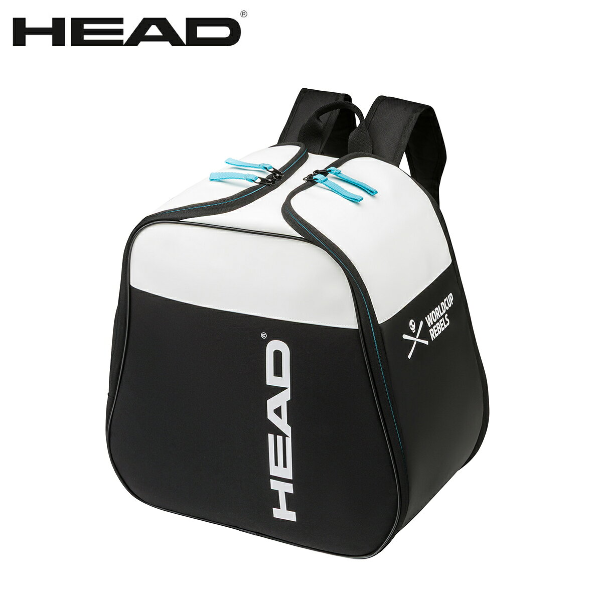 ヘッド HEAD スキーバッグ■ 383286 REBELS BOOT BACKPACK / レベルズ ブーツ バックパックサイズ（cm）・42 * 41 * 25cm・35 L・630 gmPRODUCT FEATURES・持ち運びに便利なブーツバックパック・ブーツ用及びヘルメット用の2つのコンパートメント・一体化されたキャリーハンドル※メーカー企画書の情報で商品登録を行っております。予告なしに商品名と仕様変更される場合がございます。