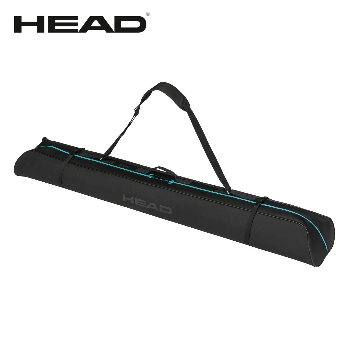 ヘッド HEAD スキーバッグ■ 383676 SKIBAG short / スキーバッグ ショートサイズ（cm）・160 * 14 * 25cm・50 L・660 gmPRODUCT FEATURES・保護パッド付シングルスキーバッグ・快適なキャリーストラップ・全面ジッパーで出し入れ簡単・アウターには耐久性の高い素材を使用※メーカー企画書の情報で商品登録を行っております。予告なしに商品名と仕様変更される場合がございます。