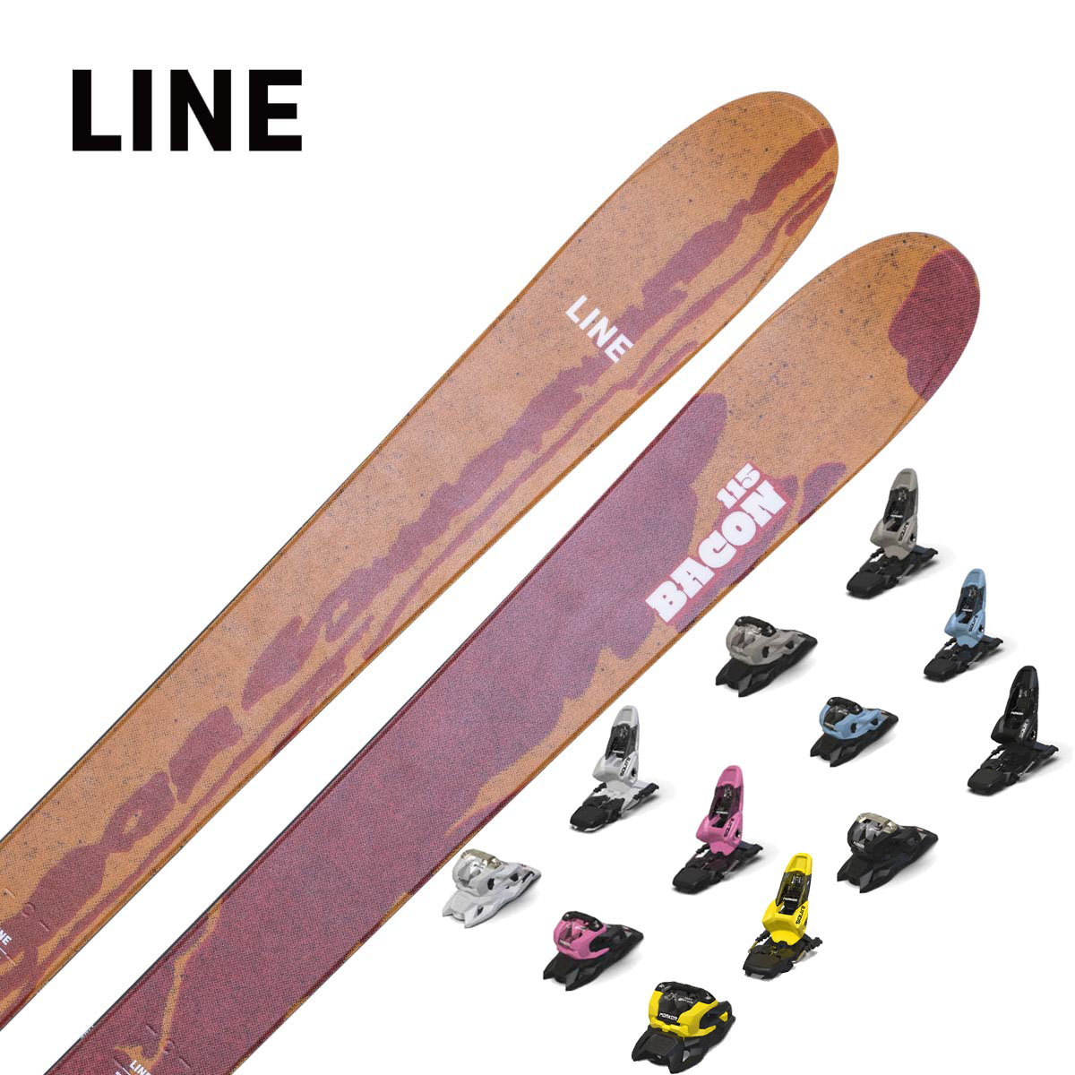 【10/14-17限定! P10倍(エントリー要)】LINE ライン スキー板 メンズ レディース＜2026＞BACON 115 / ベーコン115 [L…