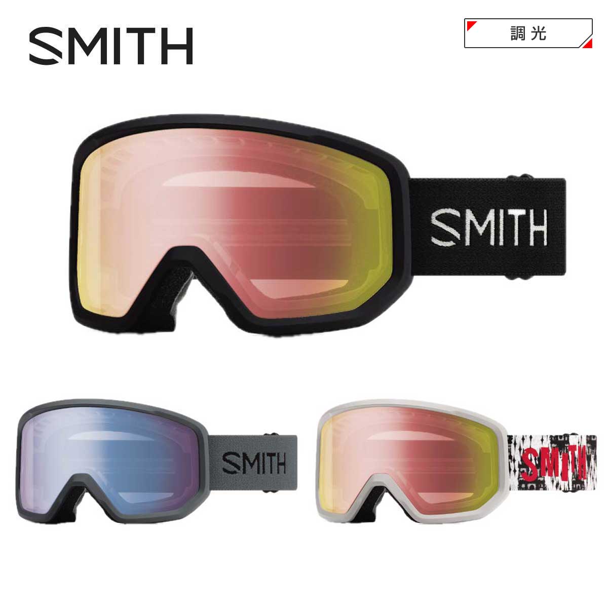 SMITH スミス スキーゴーグル■Transfer トランスファー■カラーレンズ（可視光線透過率VLT）■BLACKPHOTOCHROMIC RED SENSOR MIRROR（40-60％）■SLATEPHOTOCHROMIC BLUE SENSOR MIRROR（40-60％）■MATEJ SVANCER ACPHOTOCHROMIC RED SENSOR MIRROR（40-60％）FEATURES・メガネ対応・ベルト幅43mmエントリーモデルであっても一切の妥協を許さないSMITHが実現させた最強のエントリーモデル。この価格帯で世界的プロスキーヤーのMatej Svancerのアスリートモデルをラインナップ。Fog-Xトリートメントが施されたインナーレンズとエアフローベンチレーションにより曇りとの決別をする。SMITHヘルメットとの相性も良く、いかなるシチュエーションでもあなたの視界をストレスなく快適に保つ。採用されているミラーレンズは、高いコントラスト性能を誇り、調光レンズも2カラーのバリエーションを用意。※メーカー企画書の情報で商品登録を行っております。予告なしに商品名と仕様変更される場合がございます。