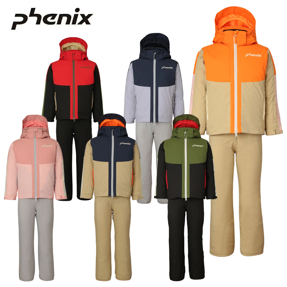 Phenix フェニックス スキーウェア ツーピース キッズ ジュニア ＜2027＞ESB262P82...
