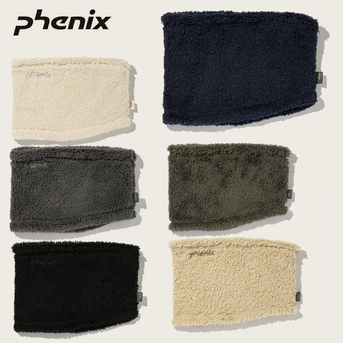 フェニックス Phenix スキー ネックウォーマー■ ESM26NW10 Neck Gaiter ネックゲイター素材・POLYESTER100％COLOR・SAND BEIGE / PH3800・OFF WHITE/ PH9100・GRAY BLUE/ PH9662・KHAKI/ PH2900・DARK NAVY/ PH6509・BALCK/ PH9900SIZEONEMade in China○ アジャスター付き。※メーカー企画書の情報で商品登録を行っております。予告なしに商品名と仕様変更される場合がございます。