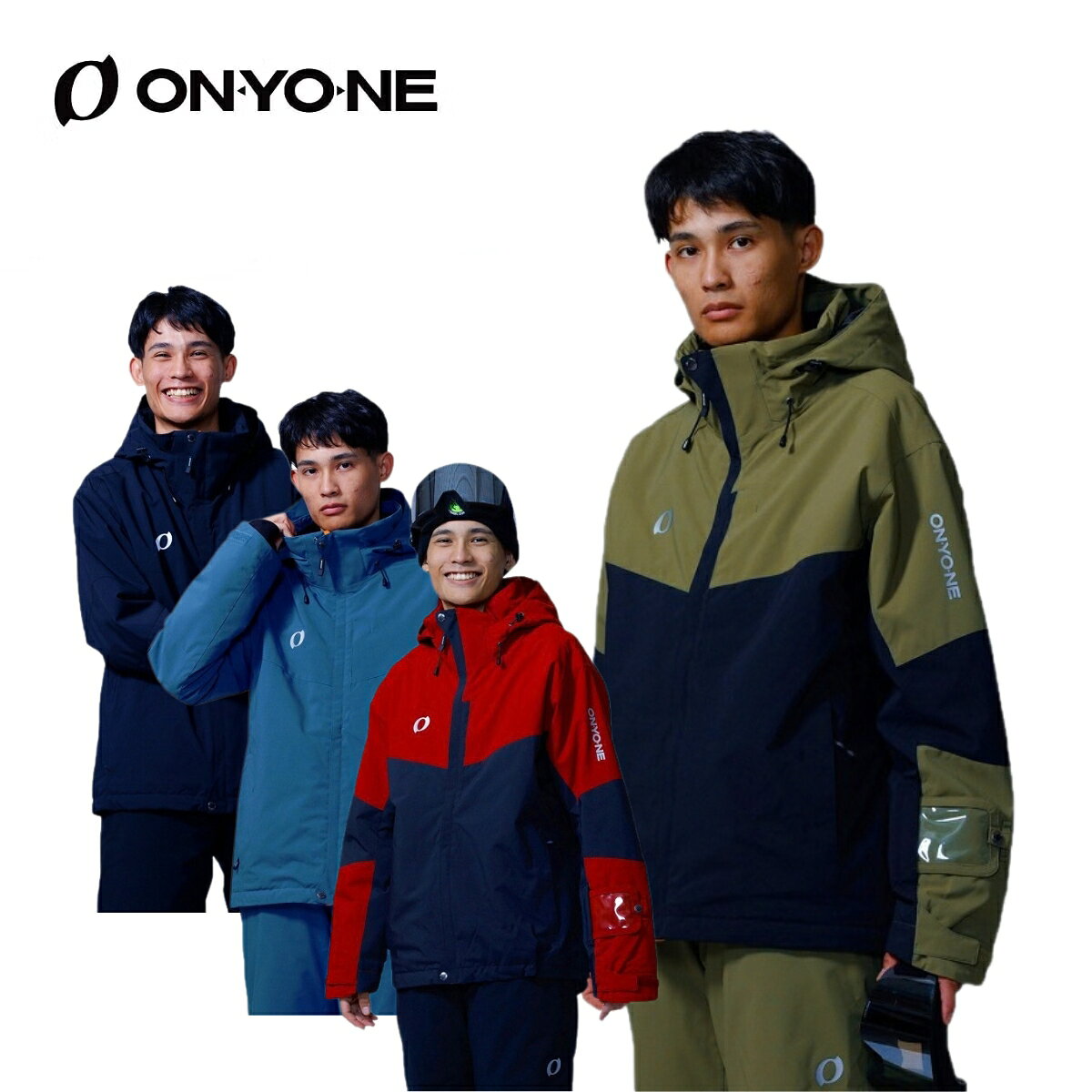 オンヨネ ONYONE スキーウェア■ ONJ99540 SKI JACKET耐水圧：10,000mm透湿性：10,000g/m2/24hPADDING: BODY: 60g/m2素材・STRETCH TAFFETAファンクション・ 部分シームシーリング加工（フード・肩）・笛引手（Whistle puller）・メッシュポケット（Mesh pocket）・防水ポケット（Inner pocket)・パスケース（Pass case）・リストゲーター（Wrist Gaitor）・袖口タブ（Cuff tabs）・裾ドローコード（Hem Drawcord）・キーフック（Key hook）・腕が上がりやすいカッティングCOLOR・カーキ/338・ブラック/009・ブルーグレー/618・レッド/055SIZES / M / L / O※メーカー企画書の情報で商品登録を行っております。予告なしに商品名と仕様変更される場合がございます。