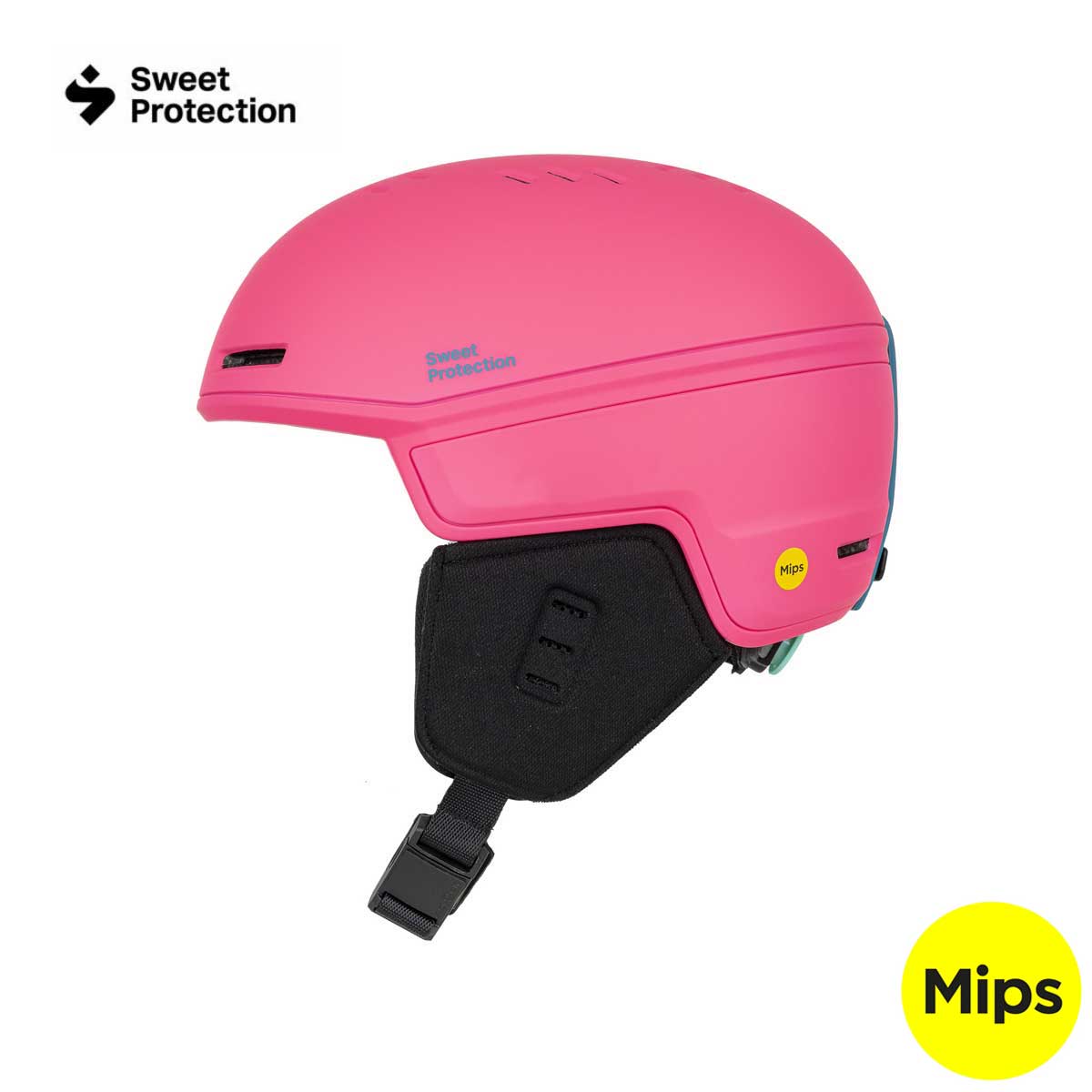 メーカー希望小売価格はメーカーカタログに基づいて掲載しています Sweet Protection スウィートプロテクション スキーヘルメット■Adapter Mipsカラー■Candy PinkサイズS/M〔53-56cm〕M/L〔56-59cm〕L/XL〔59-61cm〕重さ　480gアダプター ミップス オールマウンテン ヘルメットは、革新的なアプローチを採用した軽量で快適、そして洗練されたヘルメットです。このヘルメットの技術を考慮すると、間違いなくお買い得です。衝撃を受けたときに回転力からさらに保護する Mips 安全システムを搭載しています。現代のオールマウンテン ライダー向けに作られており、見た目が良いだけでなく、どんな状況でも非常に優れたパフォーマンスを発揮するすっきりとしたデザインです。ヘルメットには 19 個の通気孔があり、ボタンを軽く押すだけで開閉できるため、熱気を最適に排出し、一日中快適に過ごせます。アダプター ミップス オールマウンテン ヘルメットは、革新的なアプローチを採用した軽量で快適、そして洗練されたヘルメットです。このヘルメットの技術を考えれば、間違いなくお買い得です。Mips 安全システムを搭載し、衝撃時の回転力に対する保護層を追加。現代のオールマウンテン ライダー向けに作られており、見た目が良いだけでなく、あらゆる状況で非常に優れたパフォーマンスを発揮するすっきりとしたデザインです。ヘルメットには 19 個の通気孔があり、ボタンを押すだけで開閉できるため、熱気が最適に排出され、一日中快適に過ごせます。通気孔付きのゴーグル ガレージにより、ライド中ゴーグルが曇ることはありません。ゴーグルの統合は、ゴーグル ストラップに沿った凹んだ領域によって新しいレベルに達し、ストラップが引っかからないようにフラッシュな外観になっています。高度なインモールド構造と革新的な 3 ピース シェルにより、構造の弾力性と剛性を調整できます。Mips 安全システムは、衝撃時の回転力に対する保護層を追加します。より軽量なヘルメットを実現する先進のインモールド構造革新的な3ピースシェル構造により、ヘルメットの弾力性と剛性を正確に調整できます。19 個の通気孔を備えた調節可能な通気性により、熱気を最適に排出し、一日中快適に過ごせます。Fidlock マグネットバックルにより、片手で直感的に安全に固定できます。ゴーグル ガレージにはゴーグル ベントが付いており、Sweet Protection ゴーグルに完璧にフィットし、ゴーグルの曇りを防ぎます。ゴーグルと一体化することで、フラッシュな外観を実現快適なフェイクファー付きの取り外し可能なイヤーパッド統合された聴覚ポート取り外して洗えるライナーベルクロ開閉でオーディオ対応 (サウンドチップは別売りです!) ※メーカー企画書の情報で商品登録を行っております。予告なしに商品名と仕様変更される場合がございます。