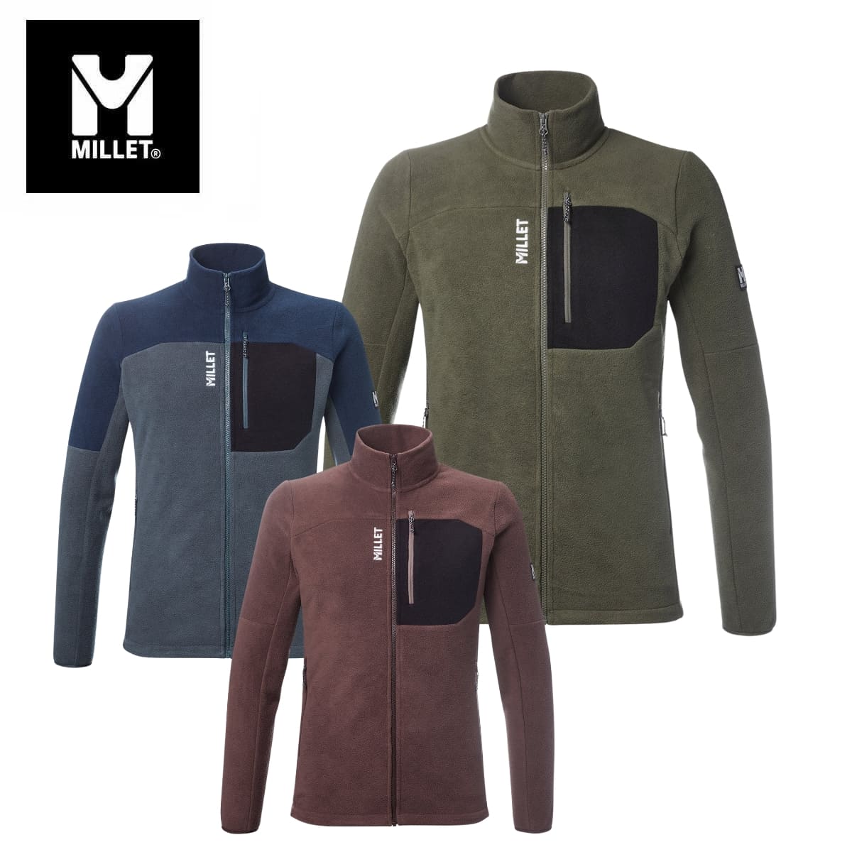 【10/24-27限定! P10倍(エントリー要)】MILLET ミレー スキーウェア ミドルレイヤー ジャケット フリ…