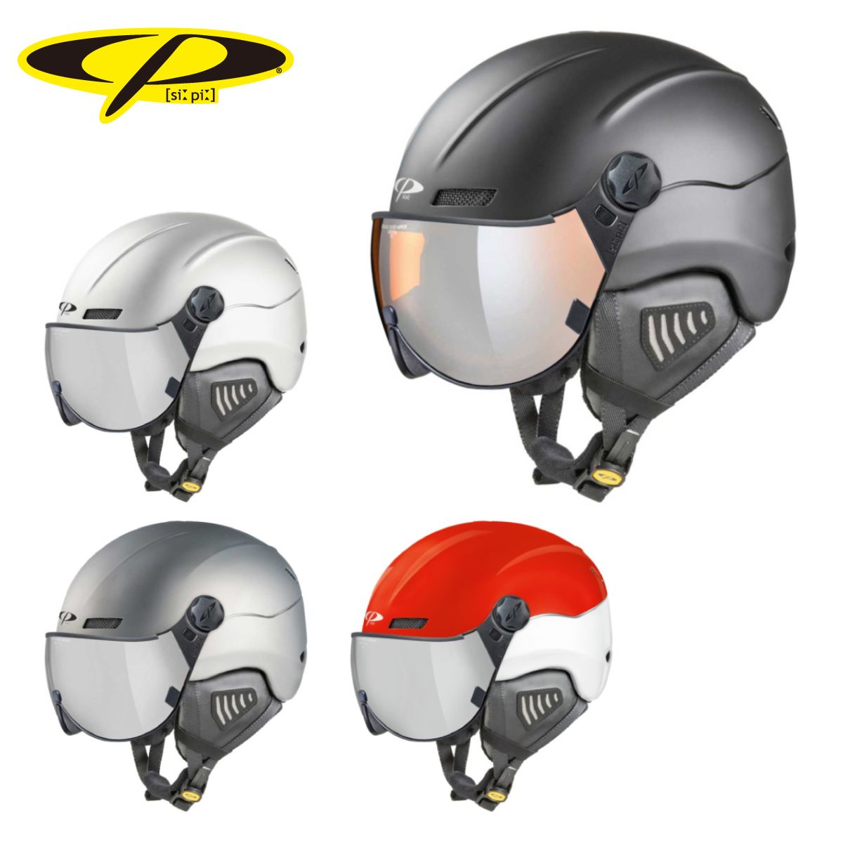 CP シーピー スキーヘルメット■NEW CAMURAI ニュー カムライカラー / バイザー / 保護レベル■BKS ブラックサテン / orange silver mirror 1.6 / S2■GSG グレイシルバー×グレイシルバー / clrar silver mirror 1.6 / S2■PWS パールホワイトシャイン×ホワイトシャイン / clrar silver mirror 1.6 / S2■RSW レッドシャイン×ホワイトシャイン / clrar silver mirror 1.6 / S2サイズM〔56-58cm〕L〔58-60cm〕XL〔60-62cm〕付属品・レンズクリーナーベンチレーション・固定式※メーカー企画書の情報で商品登録を行っております。予告なしに商品名と仕様変更される場合がございます。