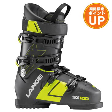 【エントリーでポイント10倍】LANGE〔ラング スキーブーツ〕＜2018＞SX 100〔BLACK/YELLOW〕【送料無料】 旧モデル 型落ち メンズ レディース〔SA〕【RSS】