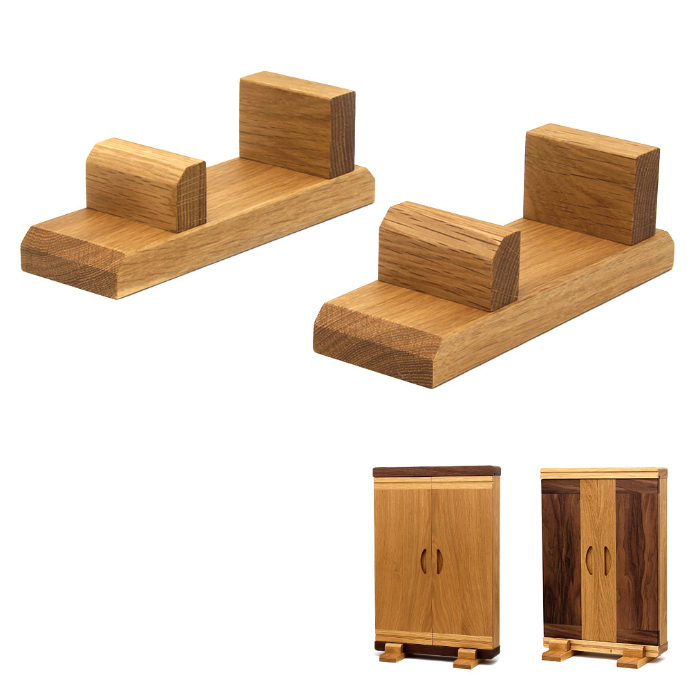 【創価学会 壁掛け仏壇 Vertar(ベルター)用 新アタッチメント】 (オーク/ウォールナット) 置台 上置き 平置き