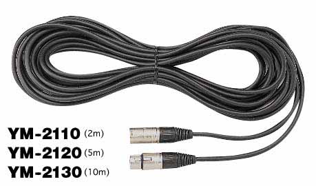 YM-2130(TOA) マイク延長コード(10m) キャノンコネクターXLR-3-11C相当 対キャノンコネクターXLR-3-12C相当 YM2130