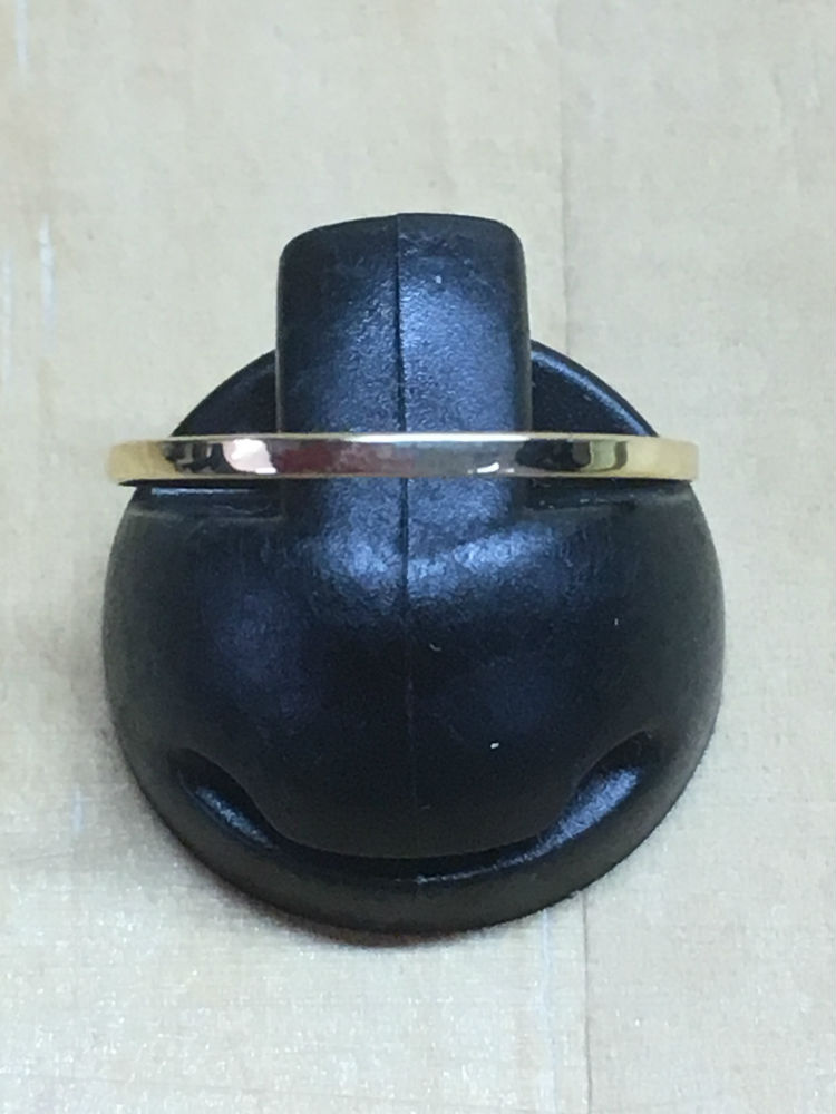 【送料無料】 手作り 【受注生産】 K18 シンプル デザインリング ピンキーリング 極細 華奢 #211 指輪