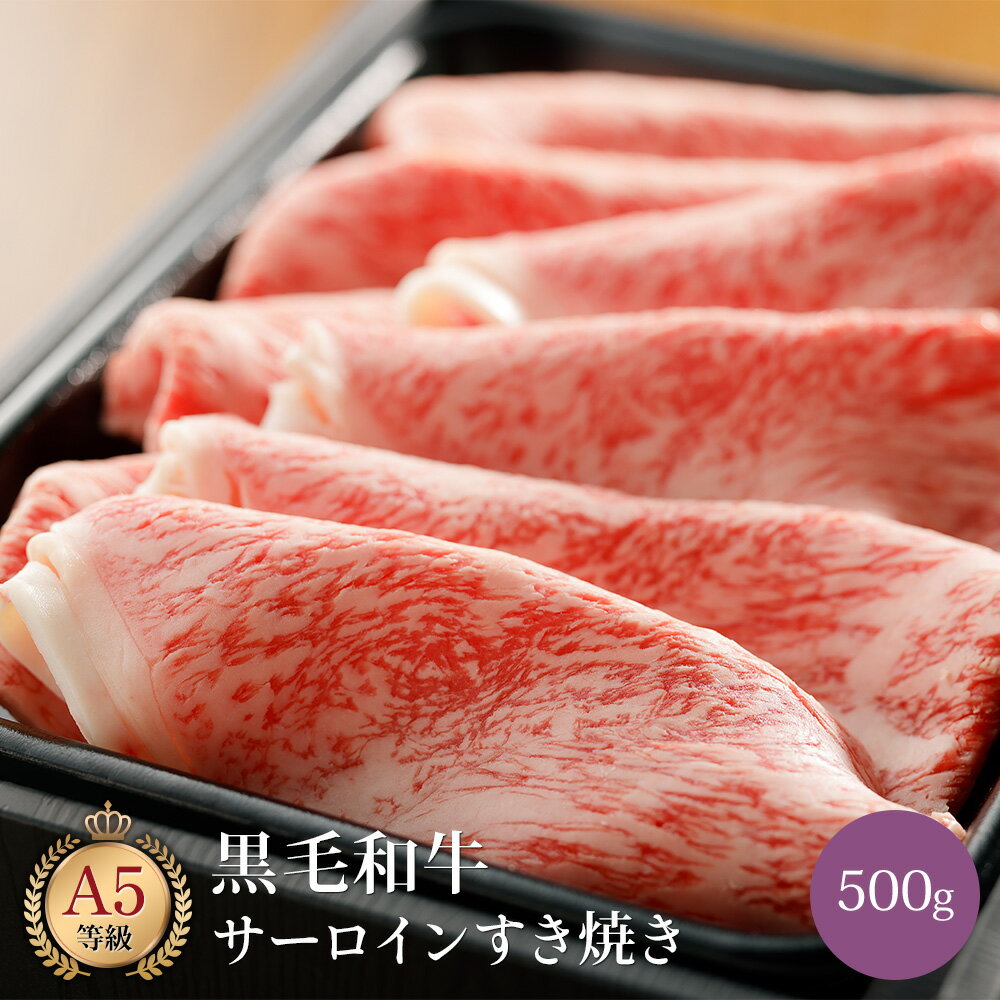 ミシュラン掲載店 田中精肉店 黒毛和牛 サーロイン すき焼き 500g 国産 和牛 お取り寄せ グルメ すきやき すき焼き肉 牛肉 国産和牛 牛 お取り寄せグルメ 高級 お肉 肉 お祝い 内祝い 誕生日 結婚祝い 引き出物 結婚内祝い 快気祝い ギフト プレゼント お歳暮 御歳暮