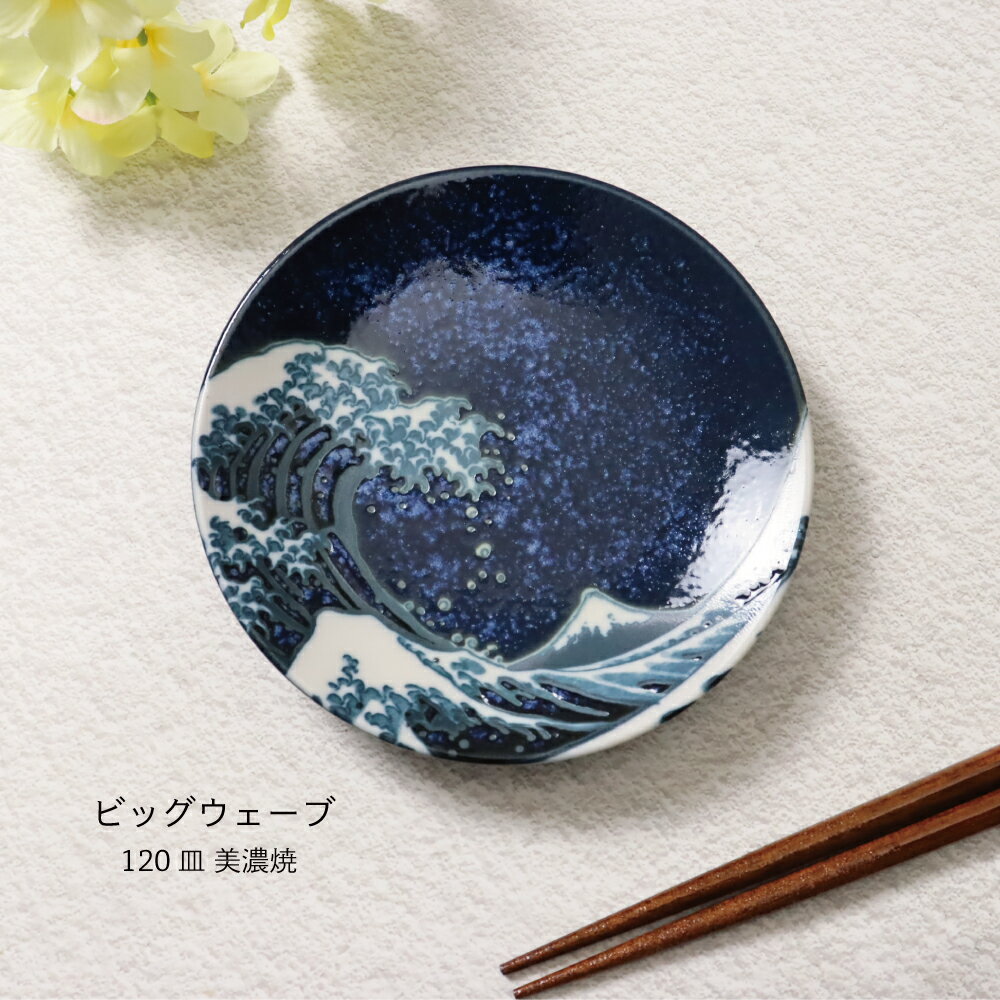 ビッグウェーブ120皿美濃焼1枚