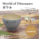 恐竜のボウル World of Dinosaurs ボウル(レンジ&食洗機対応)【恐竜 シルエット 日本製 キッチン 恐竜好き 子供 食卓 こども食器 家族 お...
