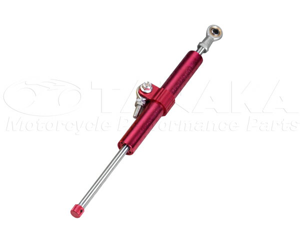 モンキー用　ステアリングダンパー　[純正フォーク用]　レッド≪田中商会★モンキー田中≫