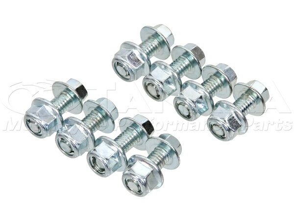 アルミ合わせホイール用ボルト＆ナット　8本セット≪田中商会★モンキー田中≫【クリックポスト代引不可】