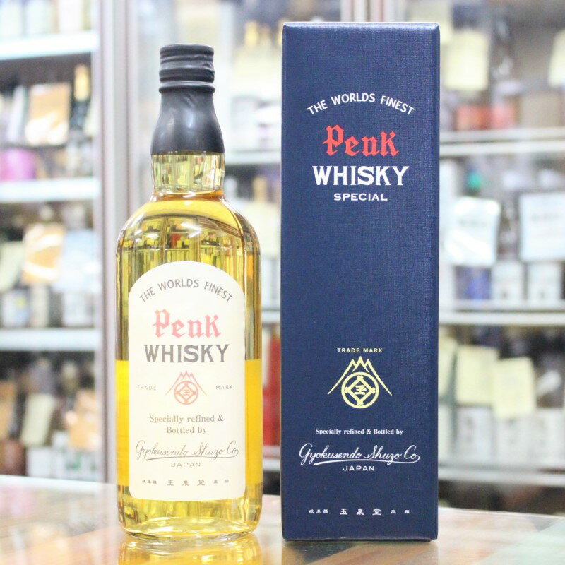 ウイスキー ピークウィスキー スペシャル PEAK WHISKY SPECIAL 43度 箱入り 720ml 岐阜 玉泉堂酒造