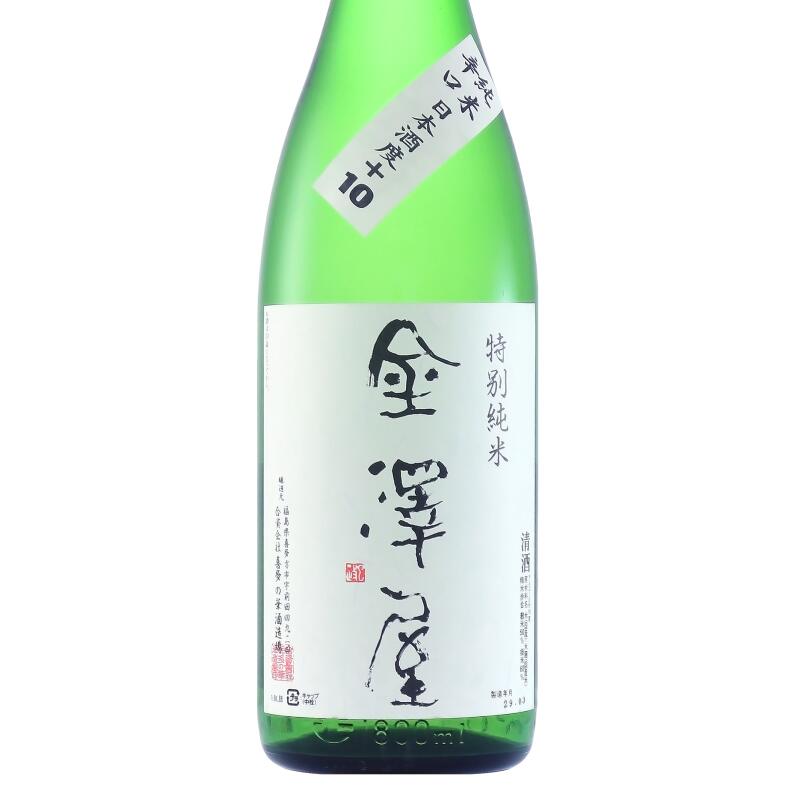 日本酒 金澤屋 かなざわや 特別純米 辛口 +10 720ml 福島 喜多の華酒造場