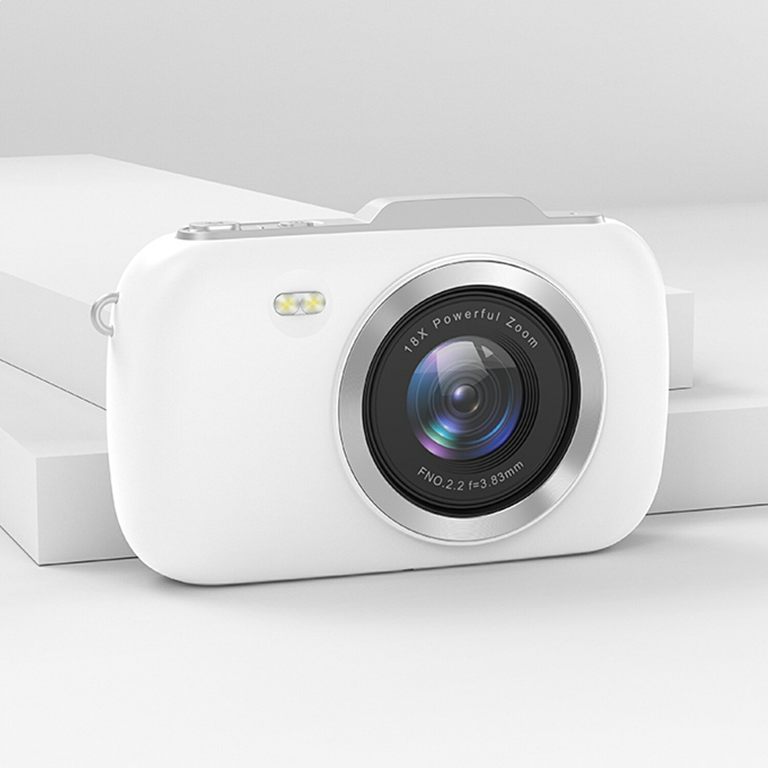 デジタルカメラ 4K コンパクトカメラ 高画質 6400万画素 キッズカメラ トイカメラ 子供用 初心者 写真 動画 撮影 ズーム フラッシュ付き 軽量 小型 USB充電 Type-C TFカード対応 PCカメラ 修学旅行 入学祝い プレゼント ギフト