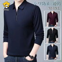 ポロシャツ メンズ Polo 長袖 ハーフジップ ビジネス Tシャツ ゴルフウェア ゴルフシャツ 長袖ポロシャツ クールビズ オフィス トップス 春服