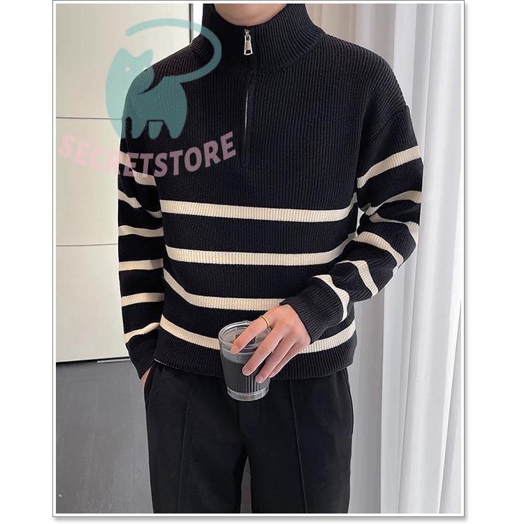 楽天TandH storeセーター メンズ ハーフジップ ジップアップ ニット ジッパー ブランド ゴルフ おしゃれ vネック ハイネック多数