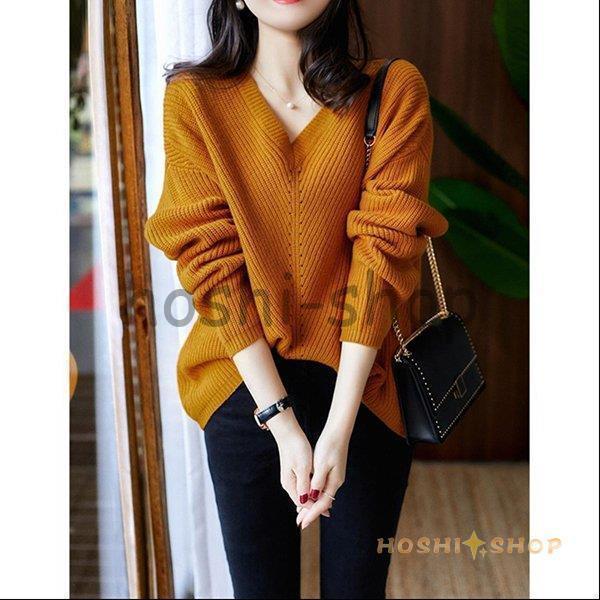 ニットセーターレディース秋冬40代...