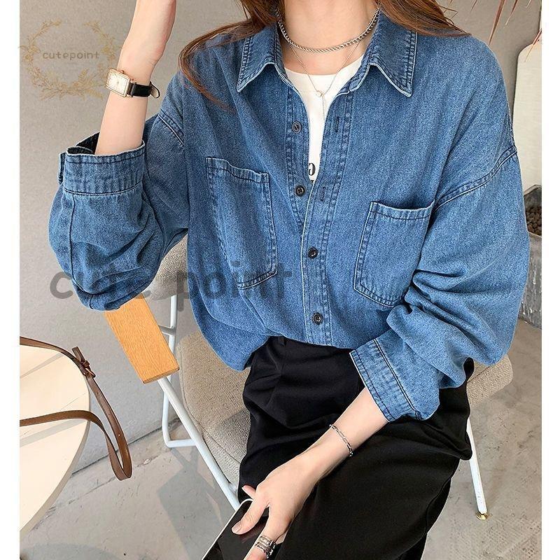 デニムシャツレディースシャツデニム...