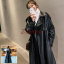 レディース革ジャン 秋冬 レザージャケット カジュアル ロング丈 ライダースジャケット バイクウェア シングル 防寒防風 ロック 20代30代40代