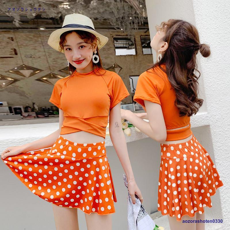 ビキニ水着 レディース 夏 ビキニ 水着 セパレート 紫外線カット スカートパンツ スイムウェア 温泉 おしゃれ シンプル 水遊び 海辺 へそだし 3点セット