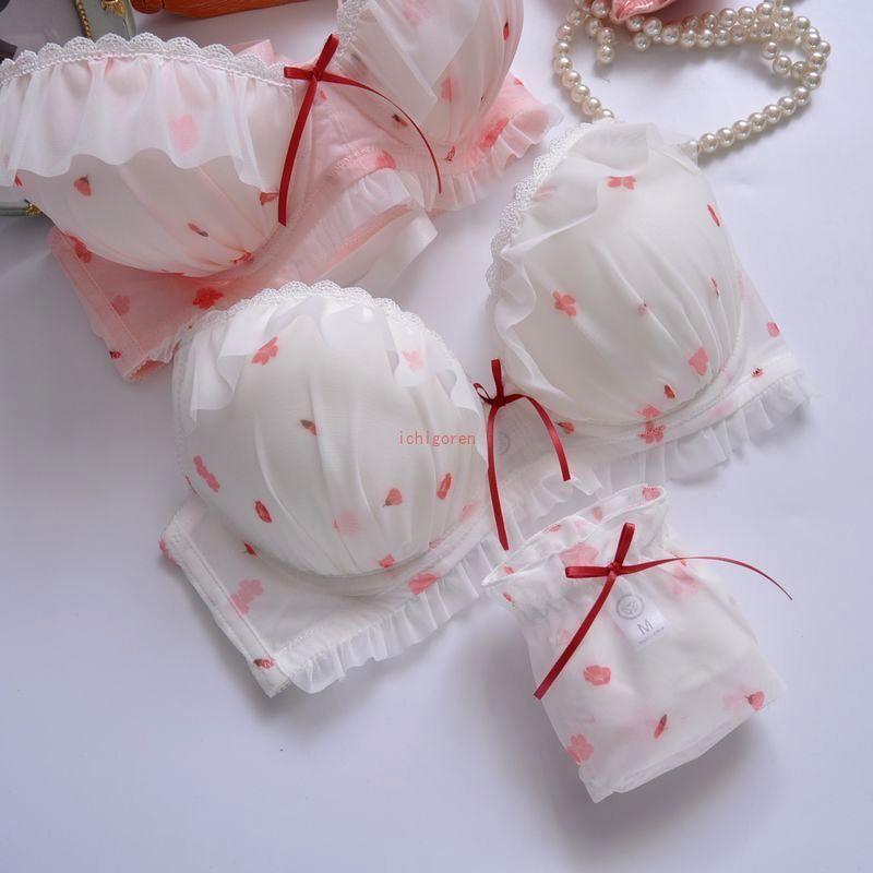 ブラジャーセット 下着 レディース ブラジャー ショーツ バストアップ ブラショーツ 谷間 かわいい シ..