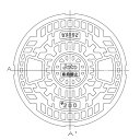 JOTO 樹脂マンホール 1t 黒 : JM-200C 蓋のみ .在∴∴