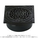 アロン化成 ICA-AF 150角 (5292532) : 鋳鉄蓋 格子 オス 角枠鉄 底PV 雨水∴グレーチング 格子蓋