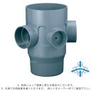 アロン化成 AM-45LX 100 x 50-150 (5269126) : 雨水マス 45゜曲 内 合流∴ます 升 桝 舛